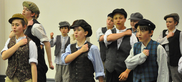 Young Hastleons in cabaret at the NODA South-East AGM 2013